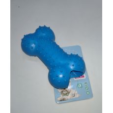 Hračka pre psa kosť 8,5cm modra