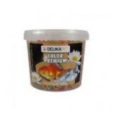 Krmivo pre Jazierkové ryby a Koi kapry Color Premium 3l (500g) - vedierko