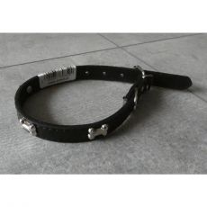 Obojok pre psov čierny 375x15mm