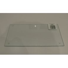 Náhrobná sklenená podložka pod kahance 30x15cm
