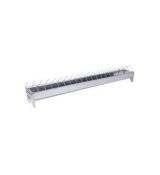 Žľabové krmitko pre kuriatka a prepelice 30cm, plechové, pozinkované