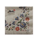 Servítky s tradičným ľudovým motívom vhodné na decoupage cena za 1 ks