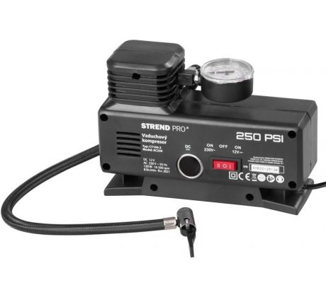 Kompresor Aircom AC250, 250 psi, 230V/12V