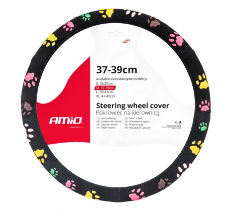 Poťah volantu, AMiO, labky - (37-39cm)