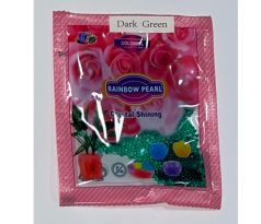 Vodné gélové guličky - Tmavo zelene - 10g