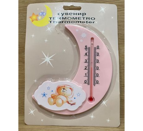 Teplomer so spiacim medvedíkom - Ružová
