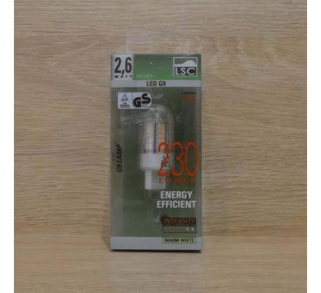 LED G9 žiarovka, 230lm - LSC