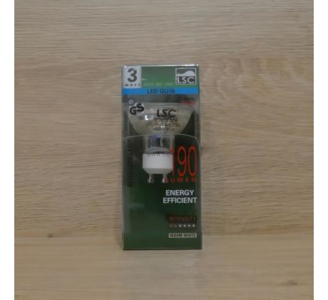 LED GU10 žiarovka, 190lm - LSC