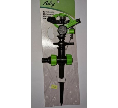 Plastový zavlažovač, rotačný -  Axley