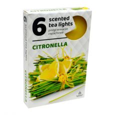 ADMIT vonné čajové sviečky Citronella - 6ks