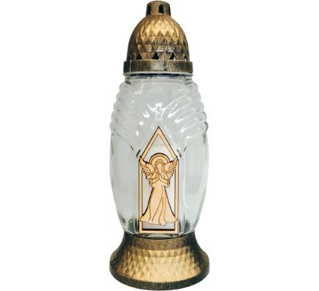 Admit  kahanec s dreveným anjelom LA 534 APL DR AN