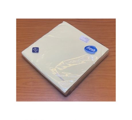 Papierové servítky - Žlté 25ks 38x38cm