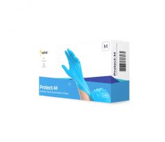 Rukavice, nitrilové - veľkosť M