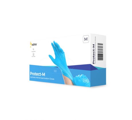 Rukavice, nitrilové - veľkosť M