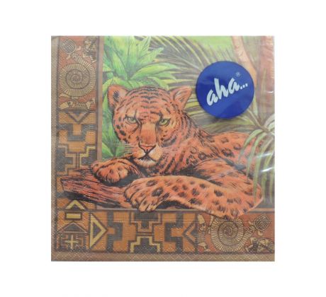 Servítky Tiger vhodné na decoupage cena za 1 ks