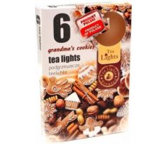Admit Vonné čajové sviečky Cookies - 6ks