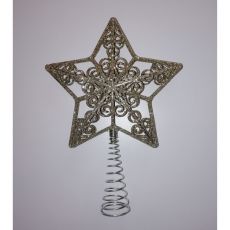 Vianočná hviezda, zlatá 20cm