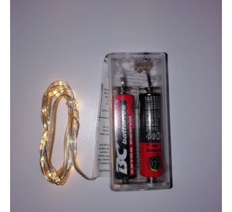 Vianočné biele LED svetielka