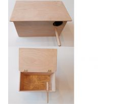 Hniezdna búdka pre exoty 27x15x15,5cm