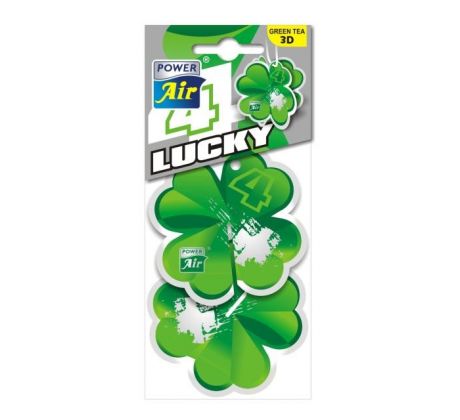 Power Air 4 Lucky osviežovač vzduchu Green Tea
