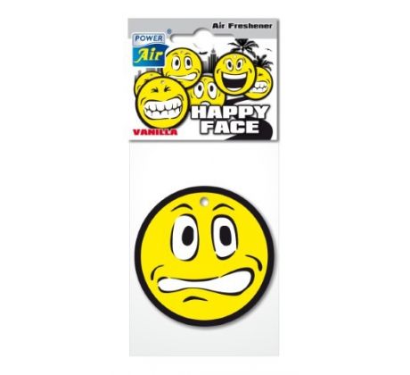 Power Air Happy face osviežovač vzduchu Vanilla