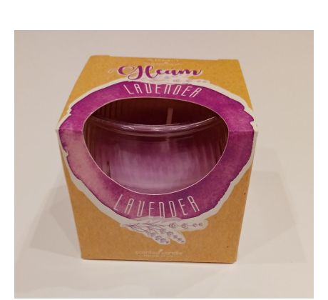 Vonná sviečka levanduľa 90g