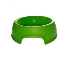 Miska pre mačičky a šteniatka plastová 400ml zelená