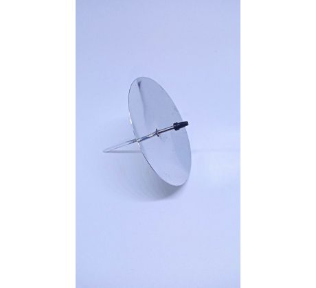 Bodce na sviečky Strieborne