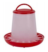 Tubusové krmítko s prepážkami 1,5 kg pre kuriatka, prepeličky
