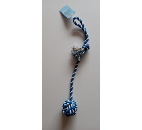 Pletená Hráčka pre psov z loptou 48cm