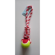 Pletená Hráčka pre psov z loptou 33,5cm
