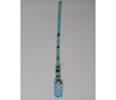 Obojok pre psov svetlo modrý 375x15mm