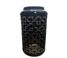 Lampáš kovový čierny