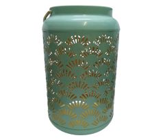 Lampáš kovový, svetlo modrý