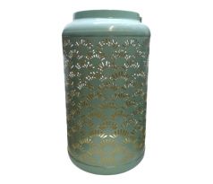 Lampáš kovový, svetlo modrý