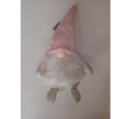 Škriatok s ružovou čiapkou