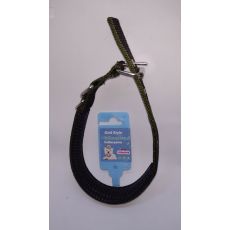 Obojok pre psa 50cm zeleno-čierny