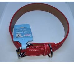 Obojok pre psa 56cm červený