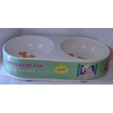Miska pre psov plastová 33x16cm tyrkysová