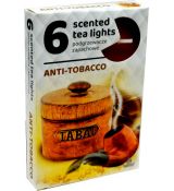 Admit Vonné čajové sviečky - Anti-Tabak 6ks