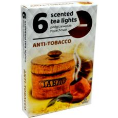 Admit Vonné čajové sviečky - Anti-Tabak 6ks