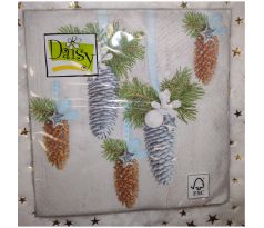 Vianočne servítky Šiška 33x33cm 20ks