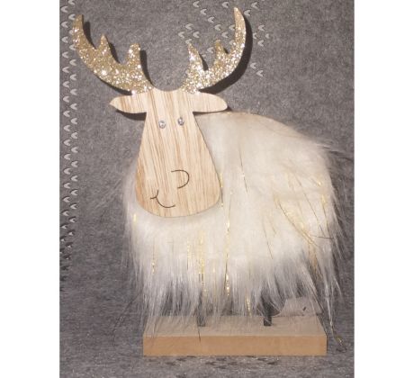 Vianočná figúrka sob 20cm