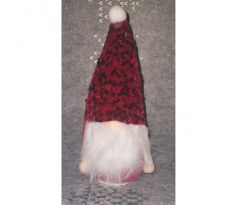 Vianočný škriatok s červenou čiapkou 