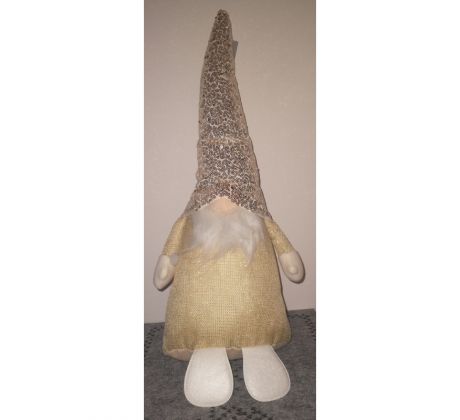 Figúrka škriatok zlatý 