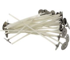 Knôt biely na výrobu sviečok 10cm 1ks