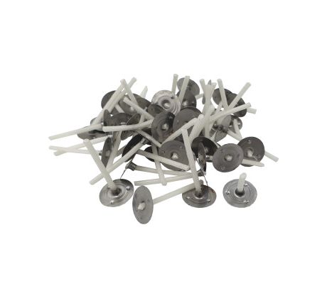 Knôt biely na výrobu sviečok 3cm 1ks