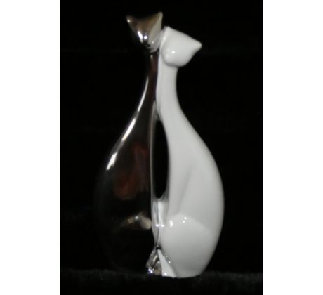 Keramická figúrka mačky