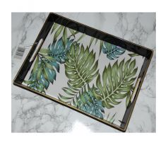 Servírovacia tacka - listy (3,5x29,5x22cm)