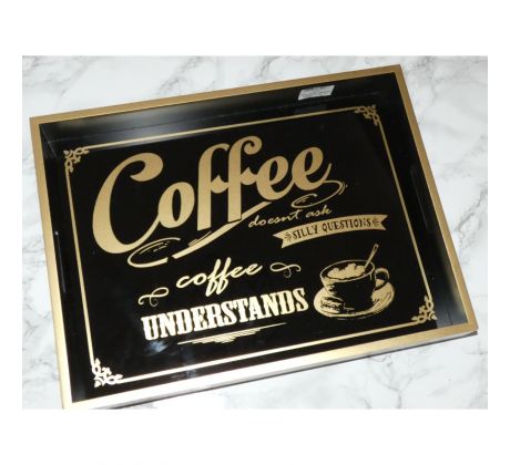 Servírovacia tacka - Coffee (5,5x34,5x23,5cm)